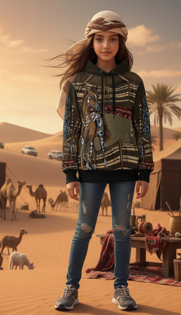 هودي العنن والبر تصميم الخيل