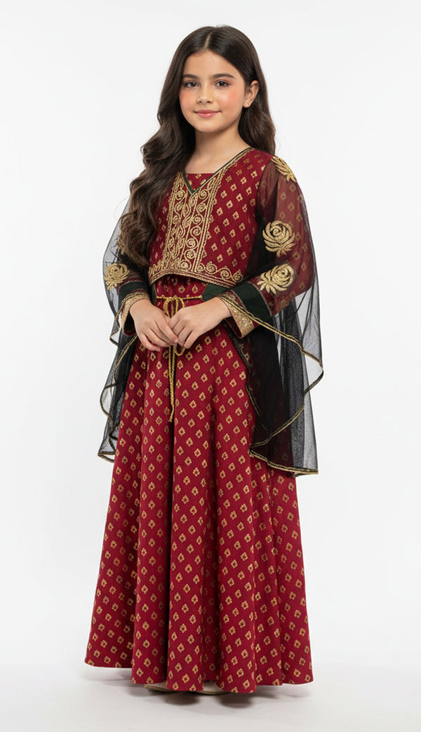 فستان الروزه الفوشيا