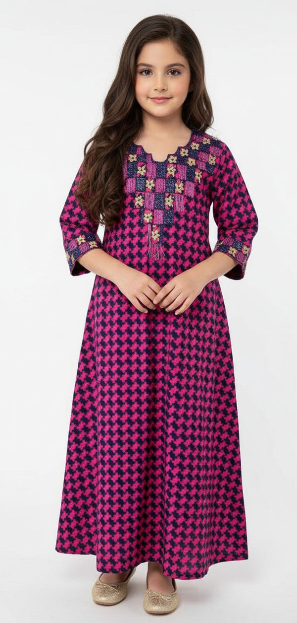 مخوره فوشيا وكحلي