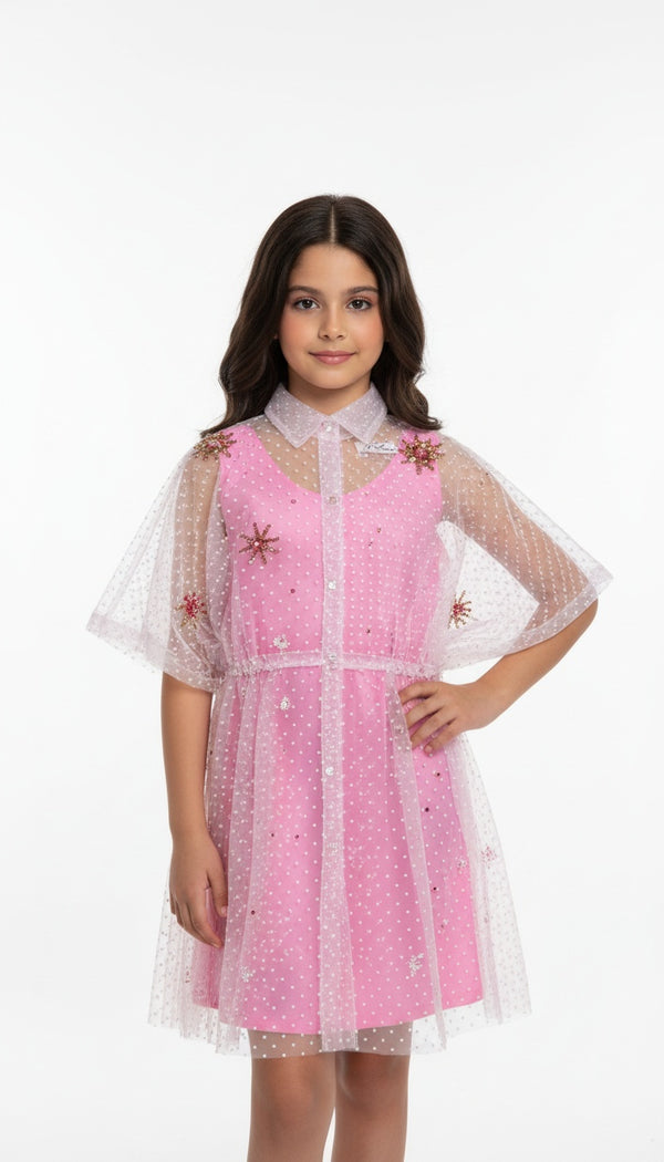 فستان  التول