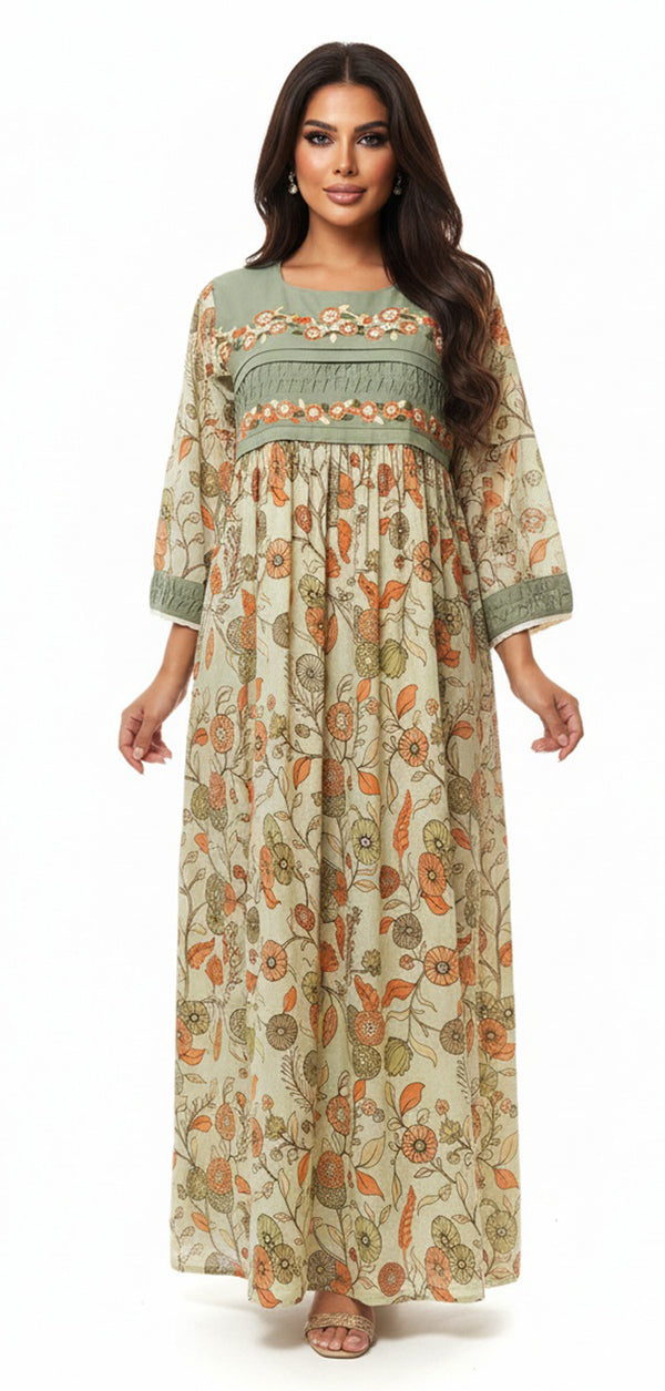 جلابيه تطريز