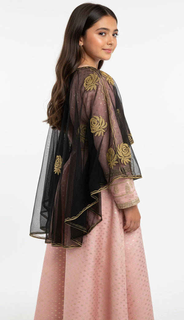 فستان الروزه المطرز